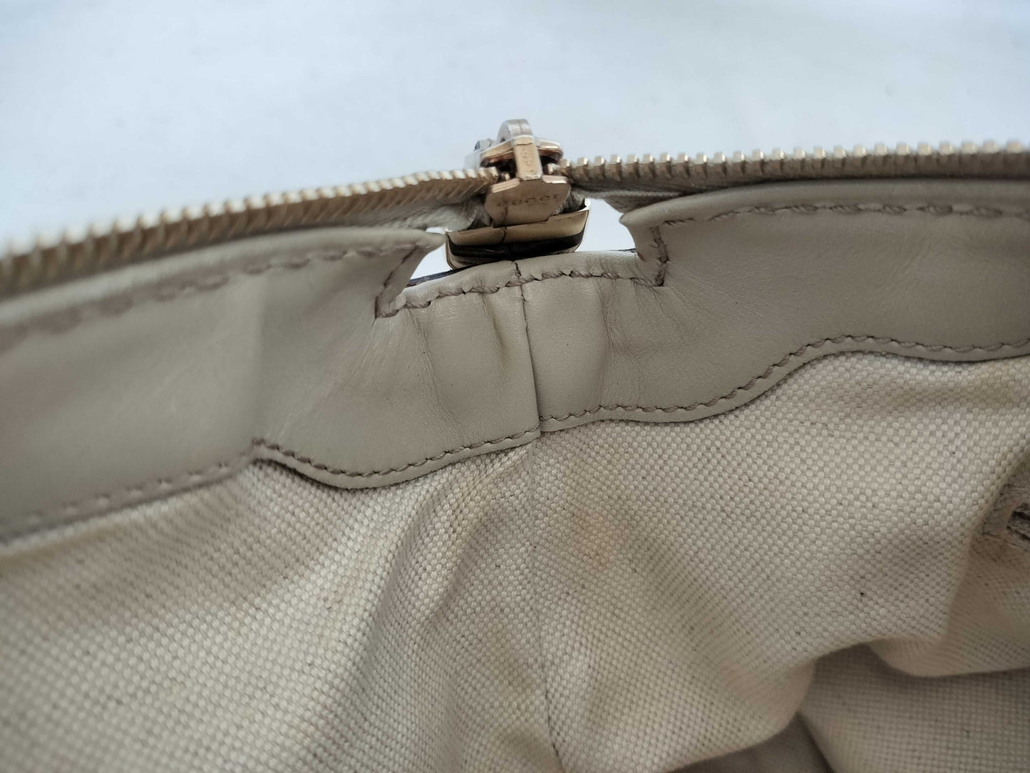 GUCCI GG Canvas GG Canvas 2-Way Handbag with Strap