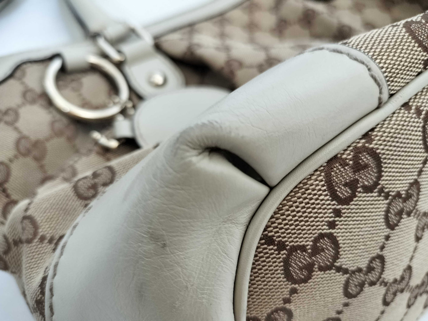 GUCCI GG Canvas GG Canvas 2-Way Handbag with Strap