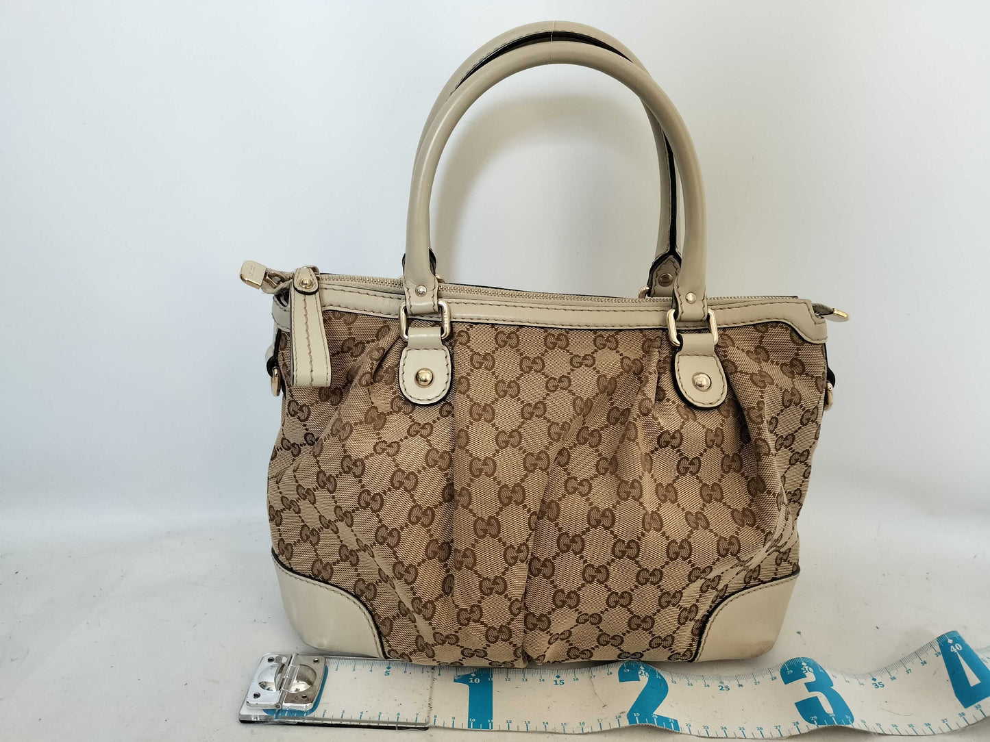 GUCCI GG Canvas GG Canvas 2-Way Handbag with Strap