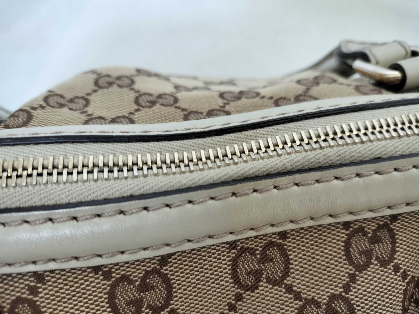 GUCCI GG Canvas GG Canvas 2-Way Handbag with Strap
