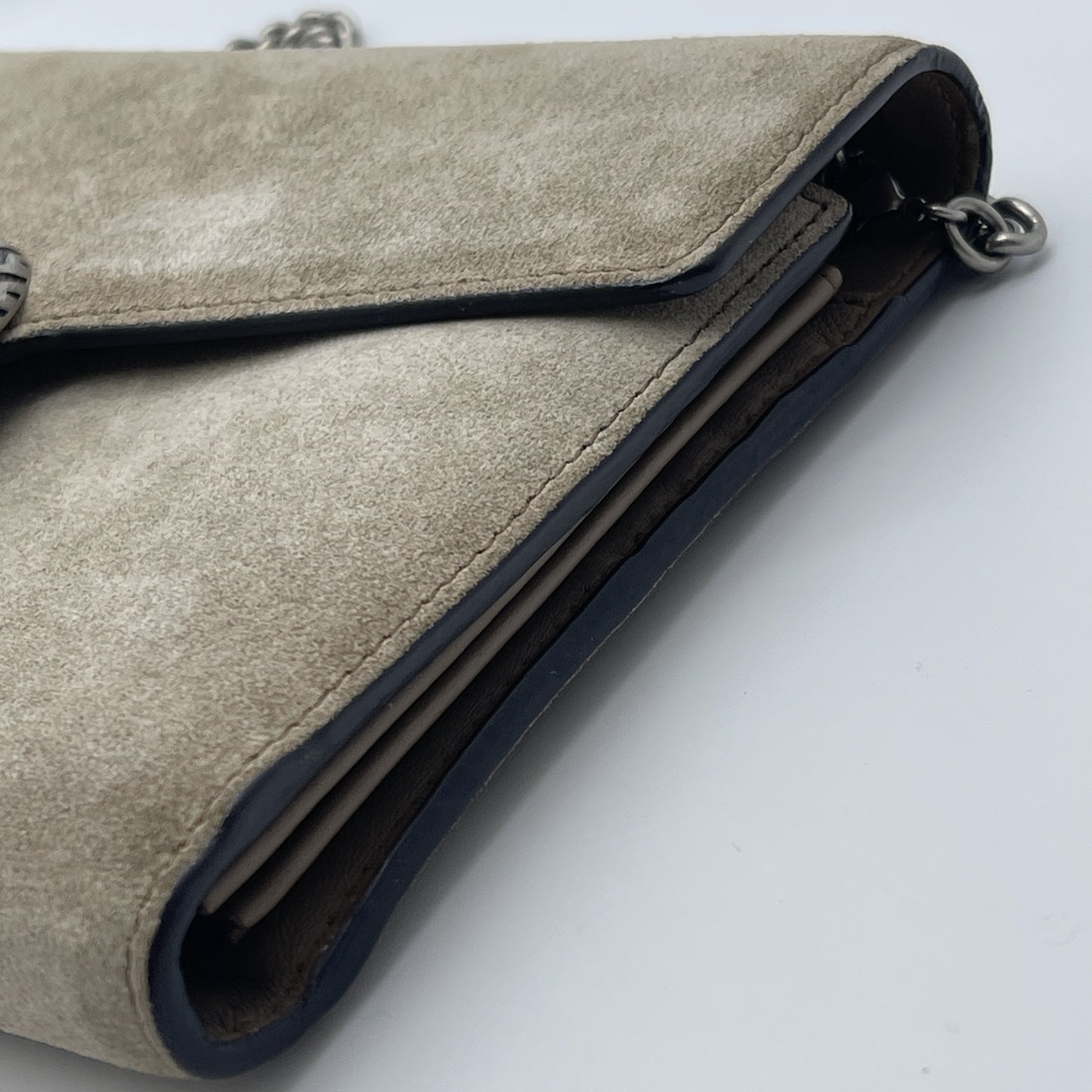 GUCCI Suede Dionysus Chain Shoulder Bag