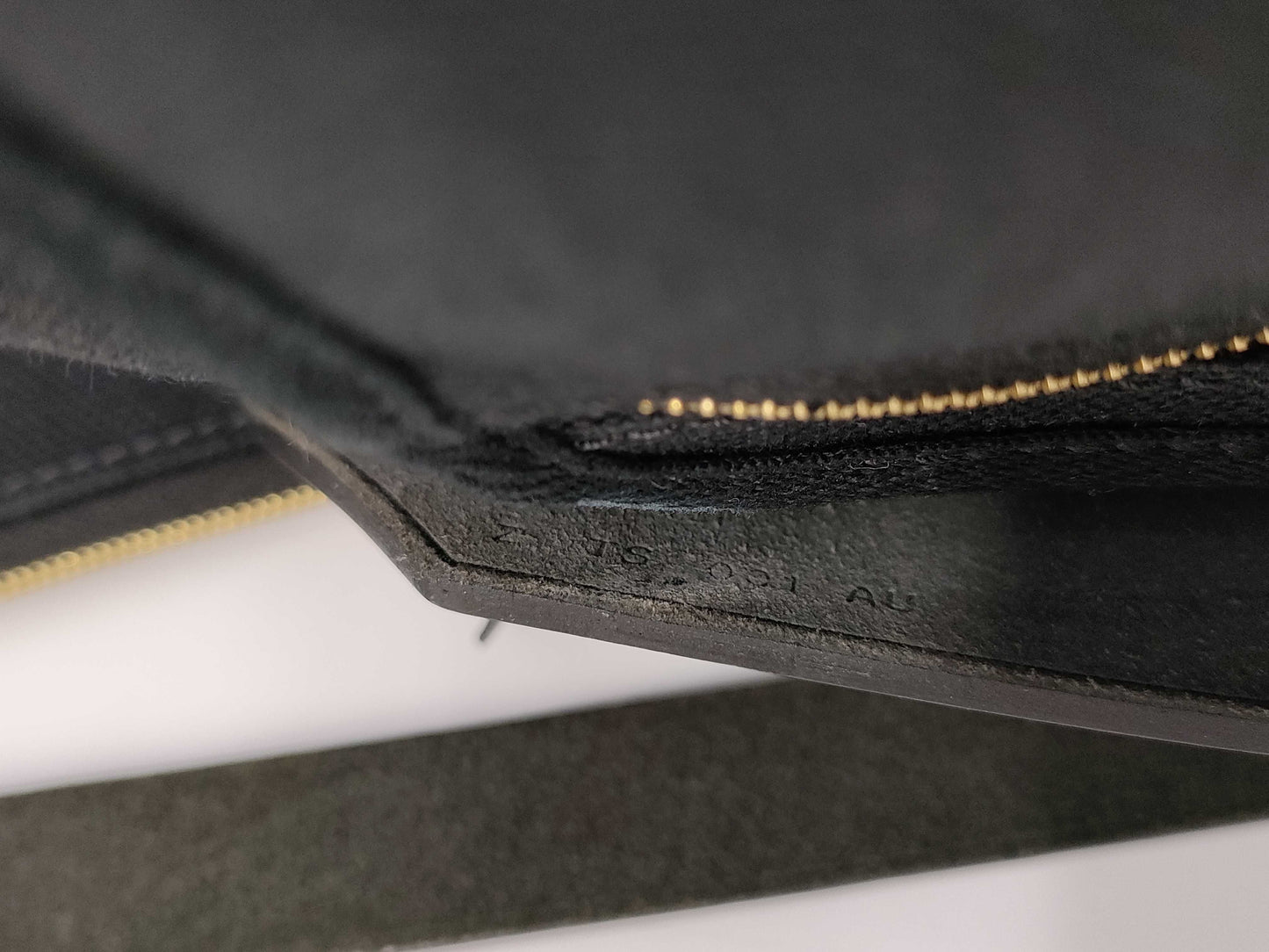 HERMES Airbag Zip 31PM Toile Officier Vache Hunter Black GP Z Stamp Shoulder Bag