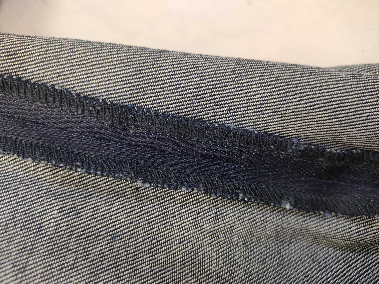 PRADA Prada brand logo denim pants