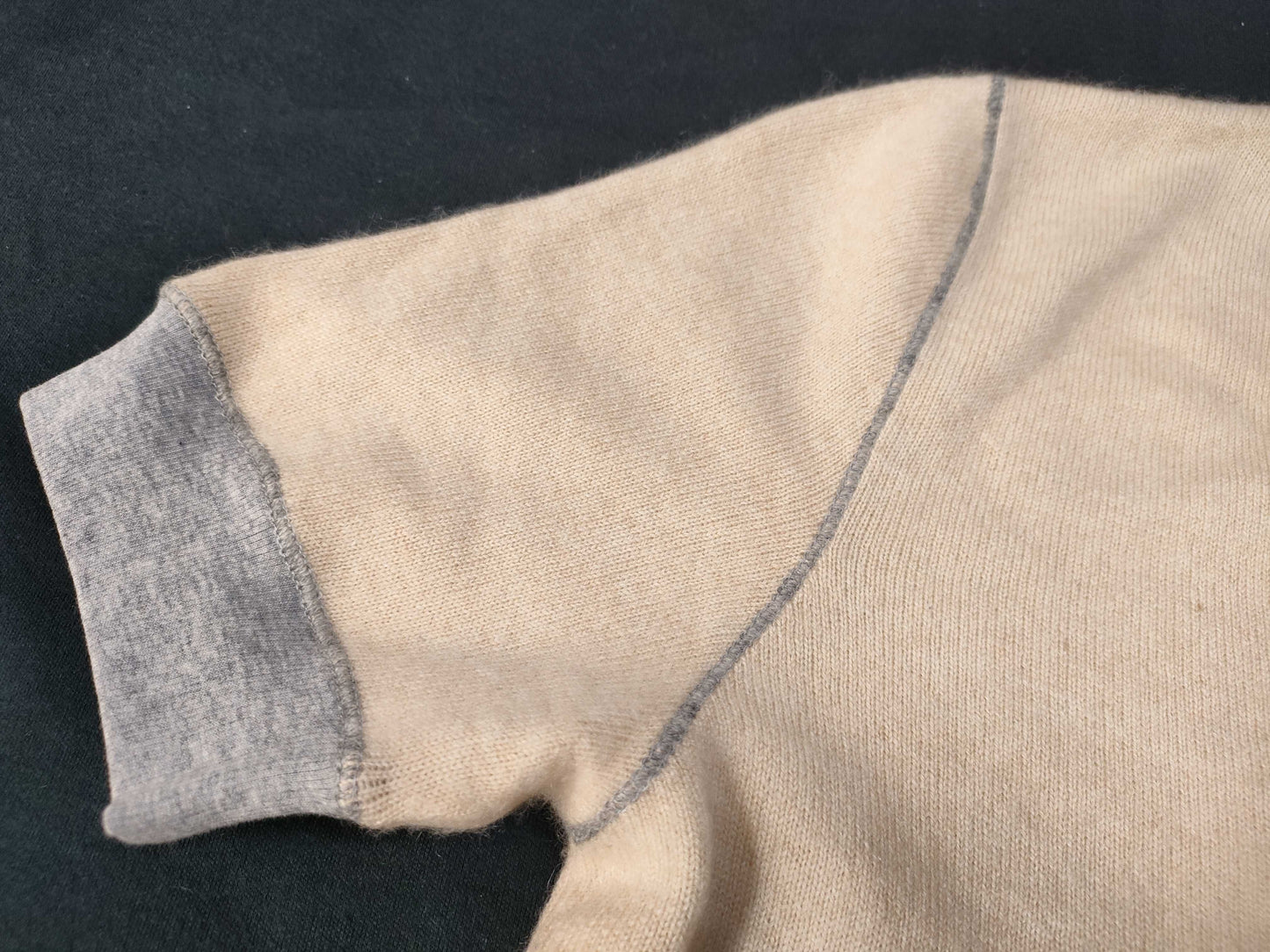 Men's Cashmere Brunello Cucinelli Short Sleeve Knit Top, Size L