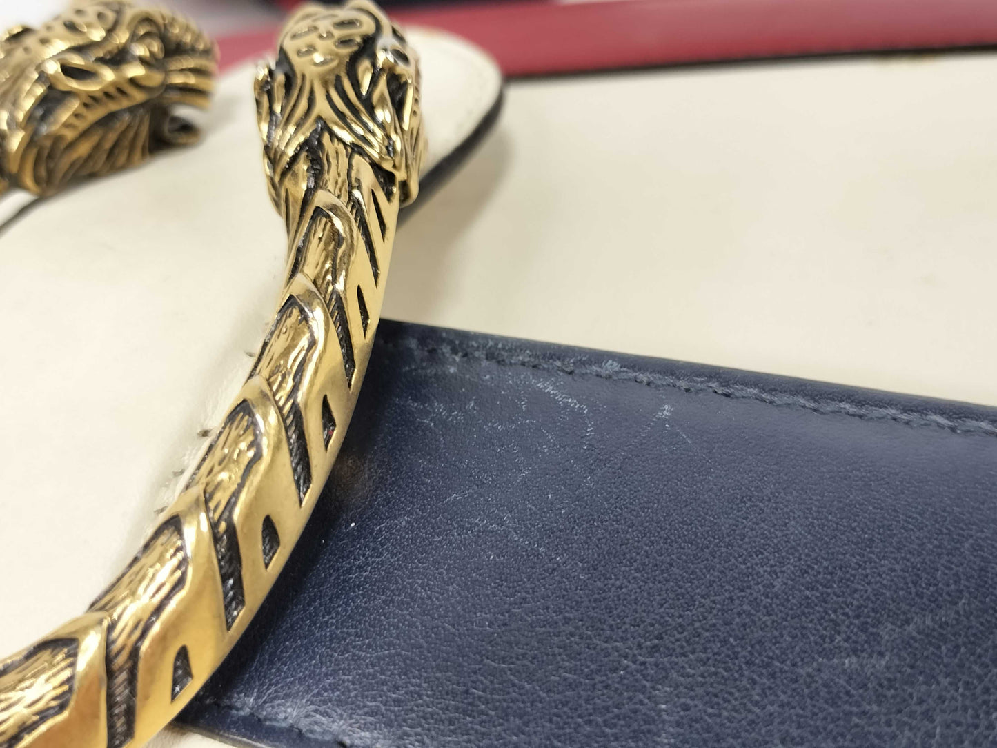 GUCCI 2-way Bamboo Dionysus Handbag