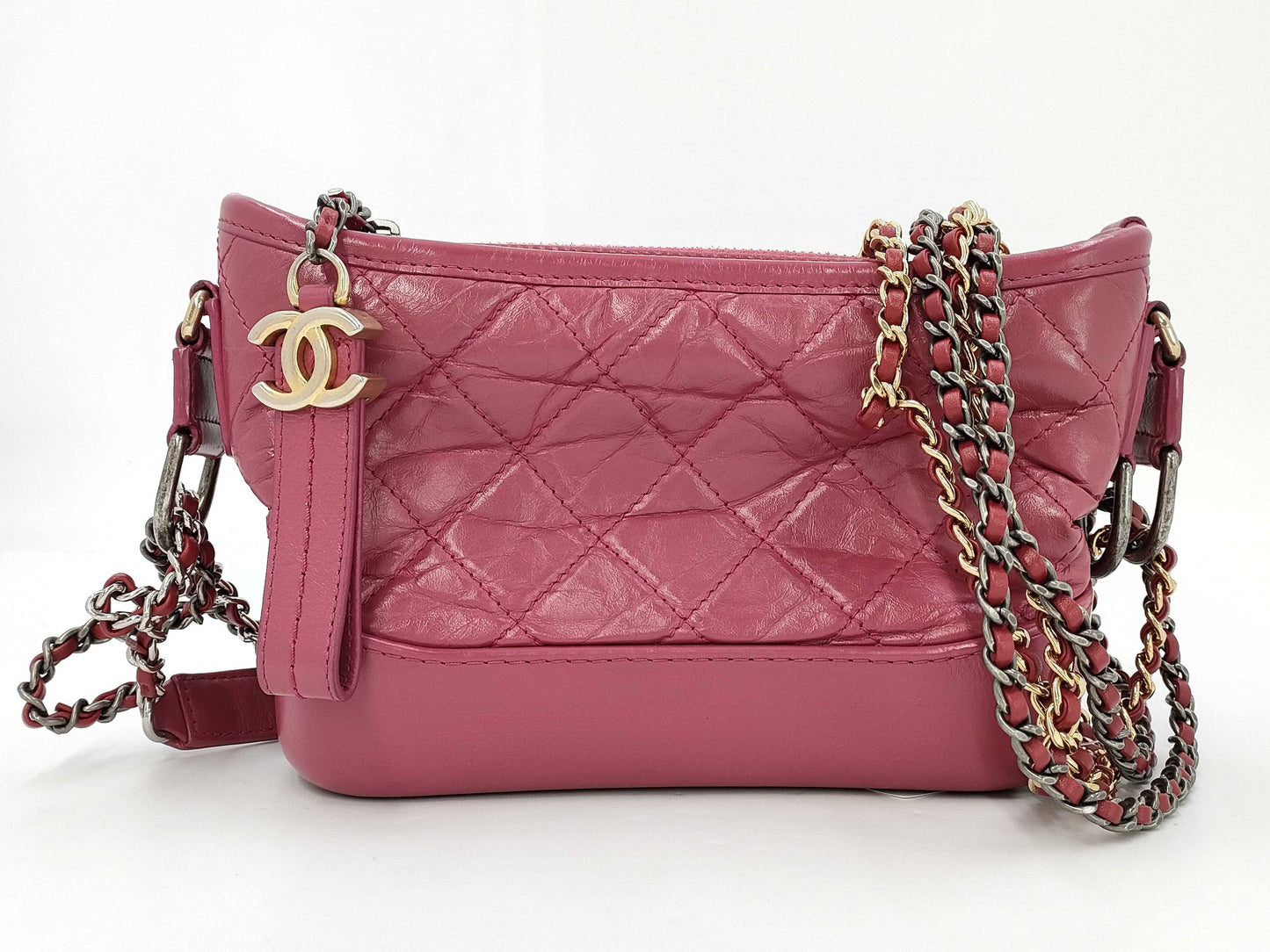 CHANEL Gabriel Pink Shoulder Bag