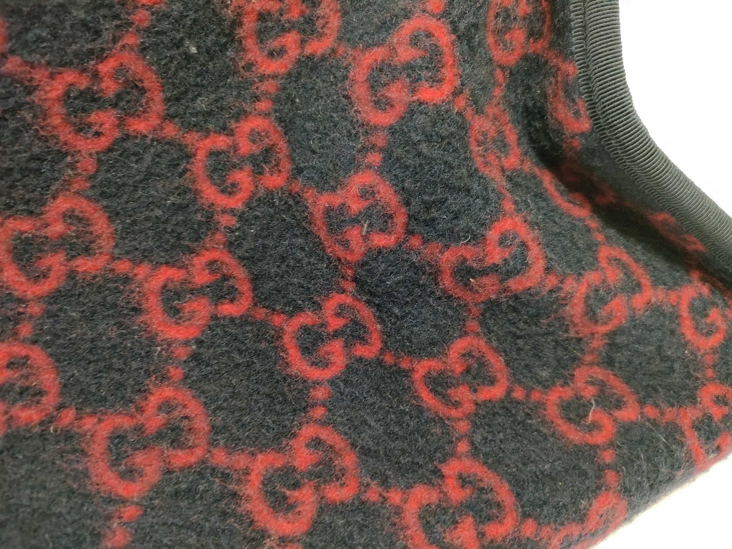 GUCCI GG Wool Tote Bag 598169 Tote Bag