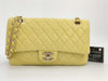 CHANEL Matelasse Chain Shoulder Bag, Yellow, 12846525