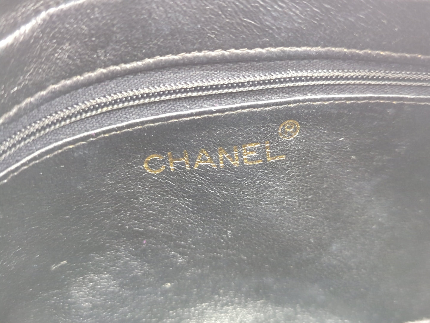 CHANEL Velour Deca Coco Fringe Chain Shoulder Bag Purple