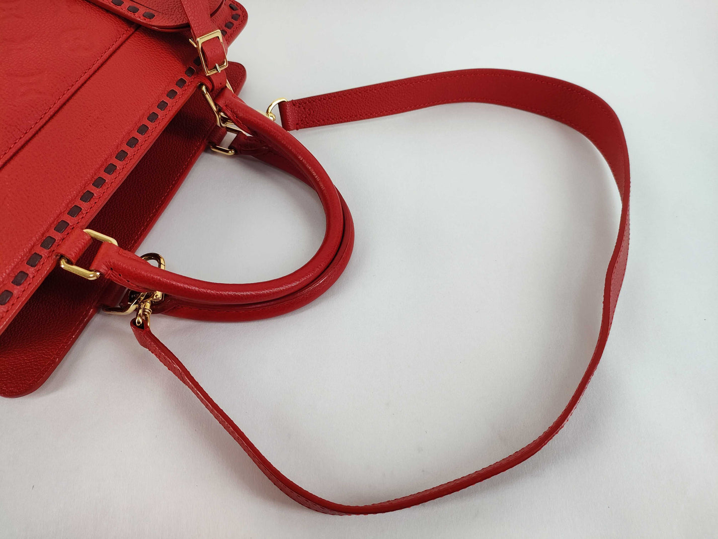 LOUIS VUITTON M41492 Monogram Empreinte Louis Vuitton Monogram Empreinte Vosges M41492 Handbag