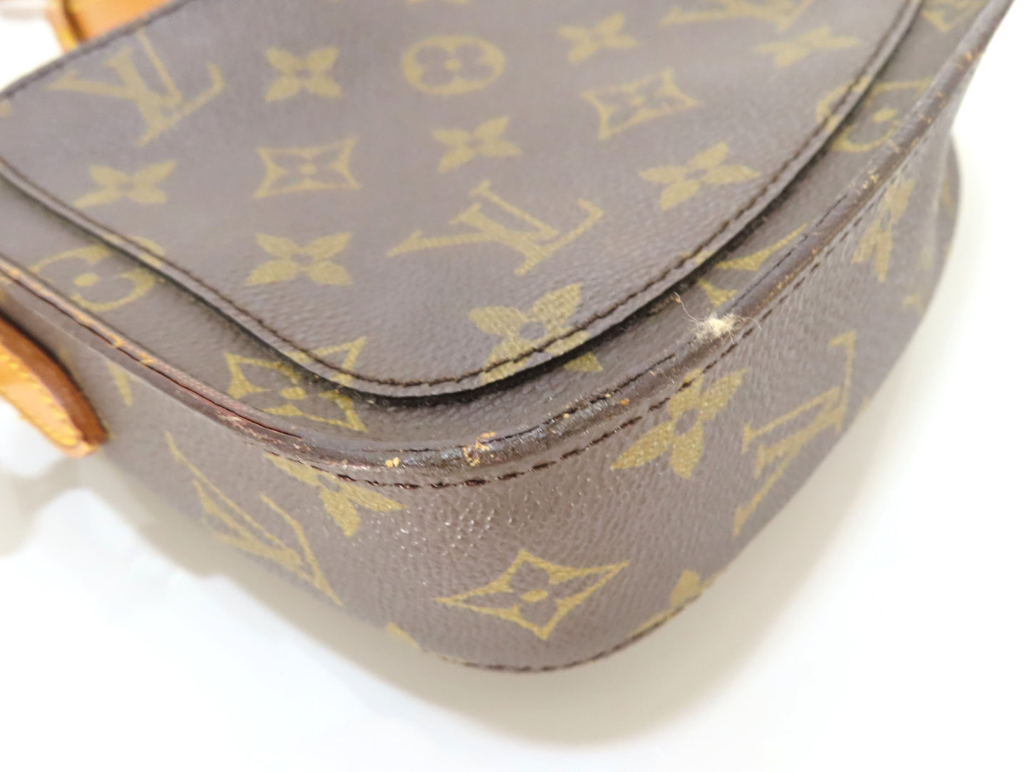 LOUIS VUITTON Monogram Mini Saint-Cloud M51244 Monogram Shoulder Bag