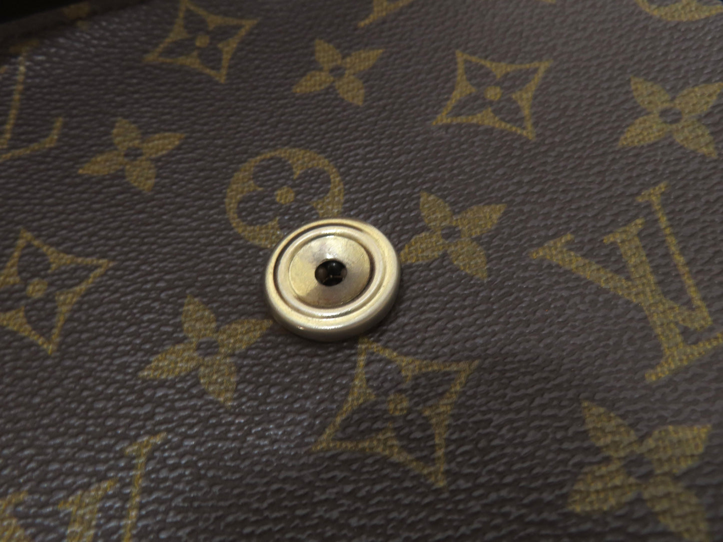 LOUIS VUITTON Monogram Mini Saint-Cloud M51244 Monogram Shoulder Bag