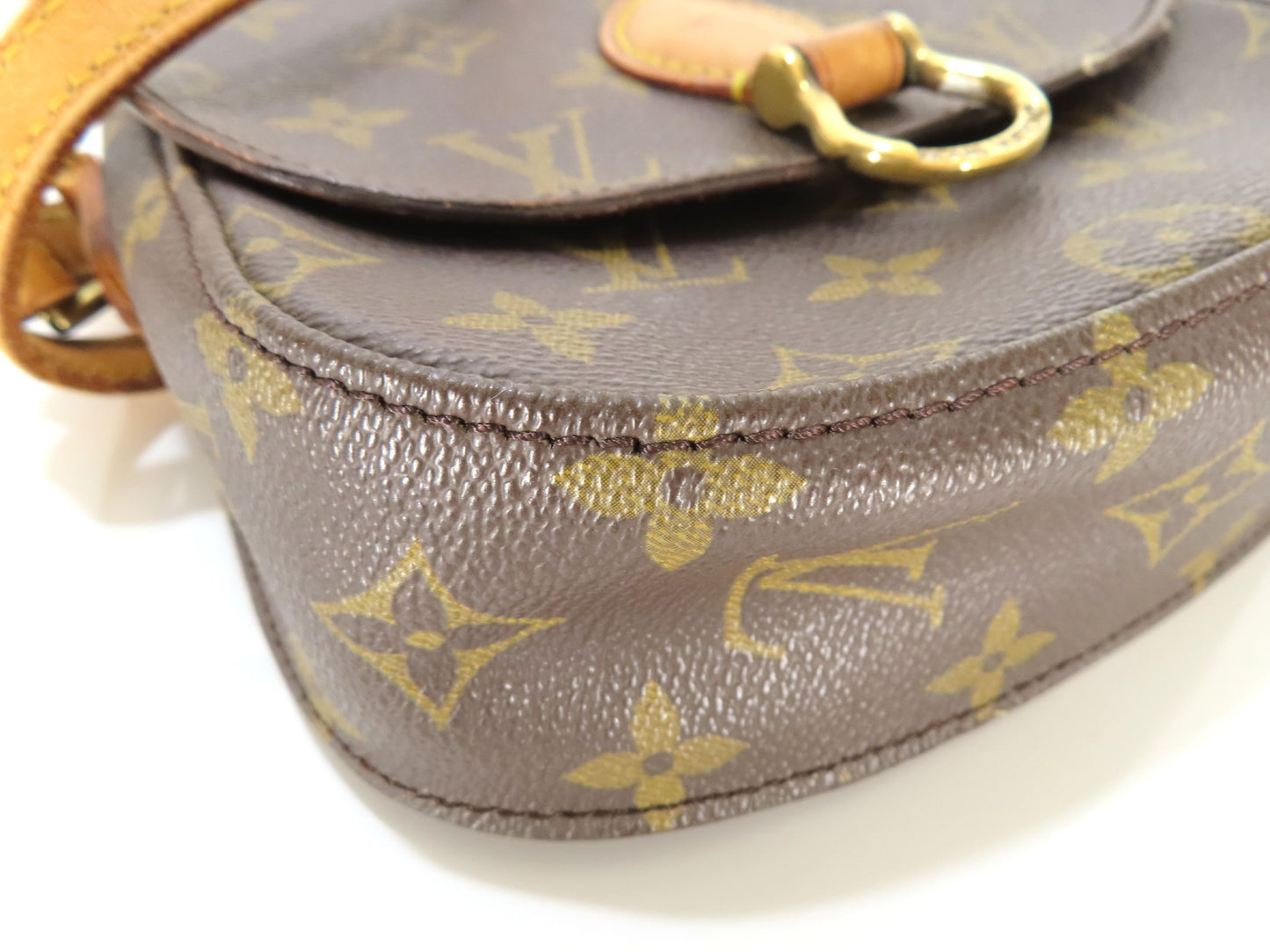 LOUIS VUITTON Monogram Mini Saint-Cloud M51244 Monogram Shoulder Bag