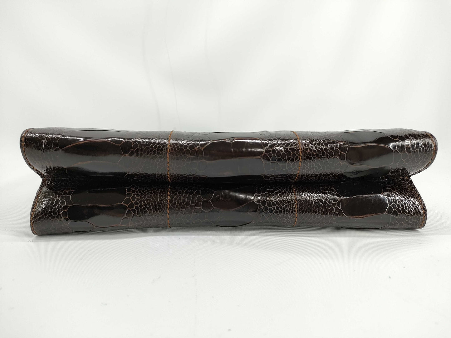 LOEWE Crocodile Handbag Brown Handbag