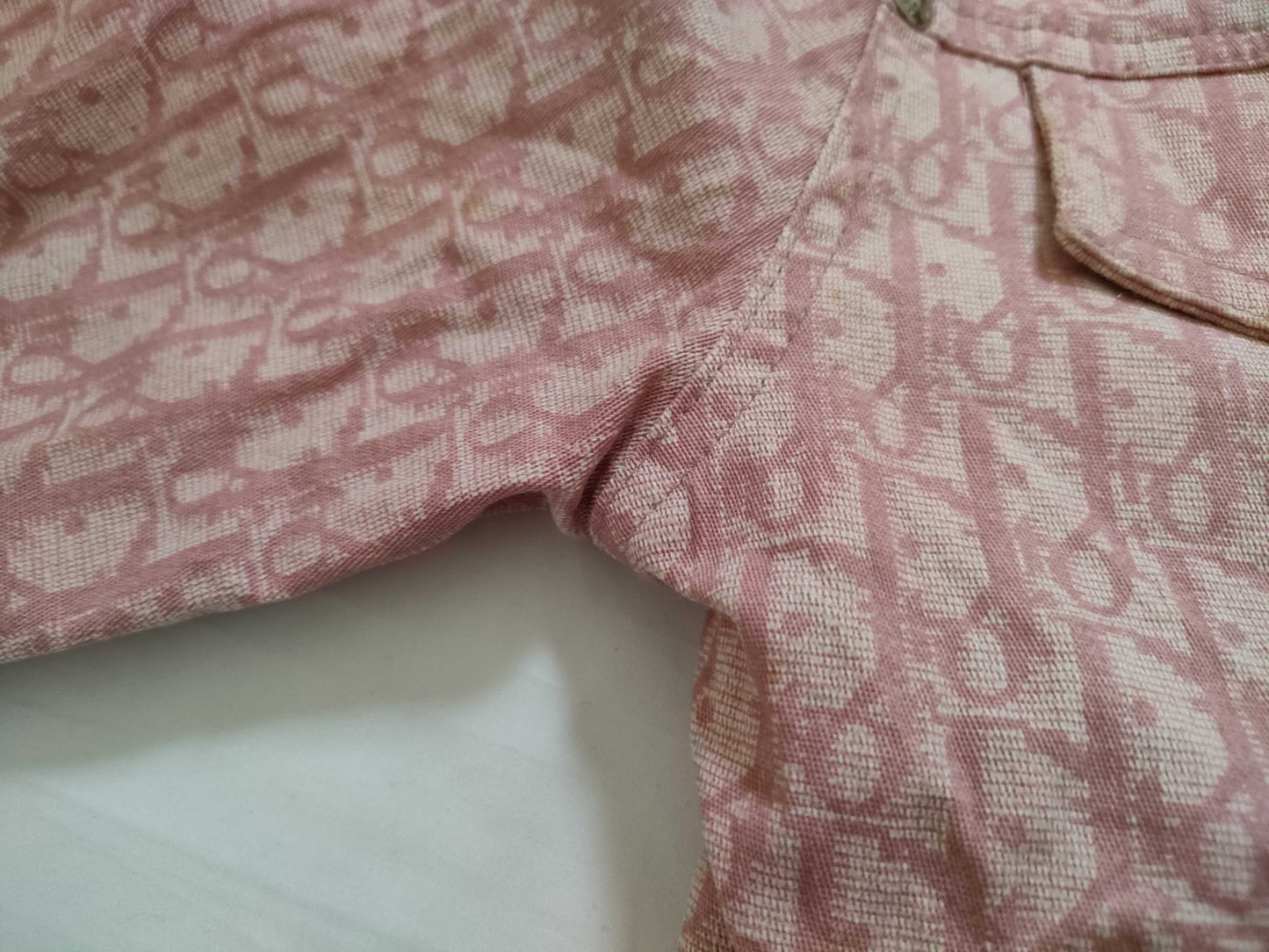 Dior Christian Dior Galliano-era Trotter Denim Jacket