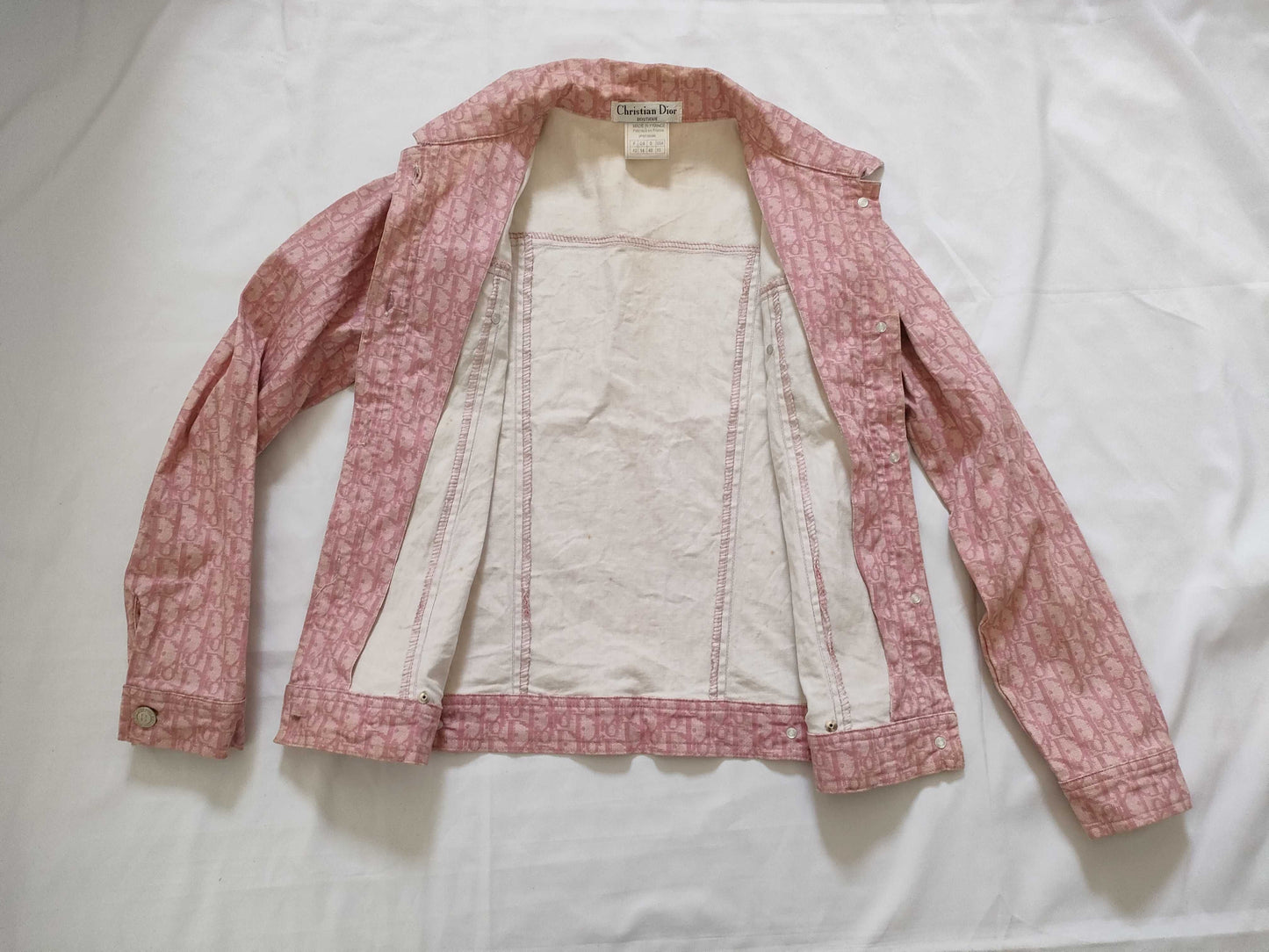 Dior Christian Dior Galliano-era Trotter Denim Jacket