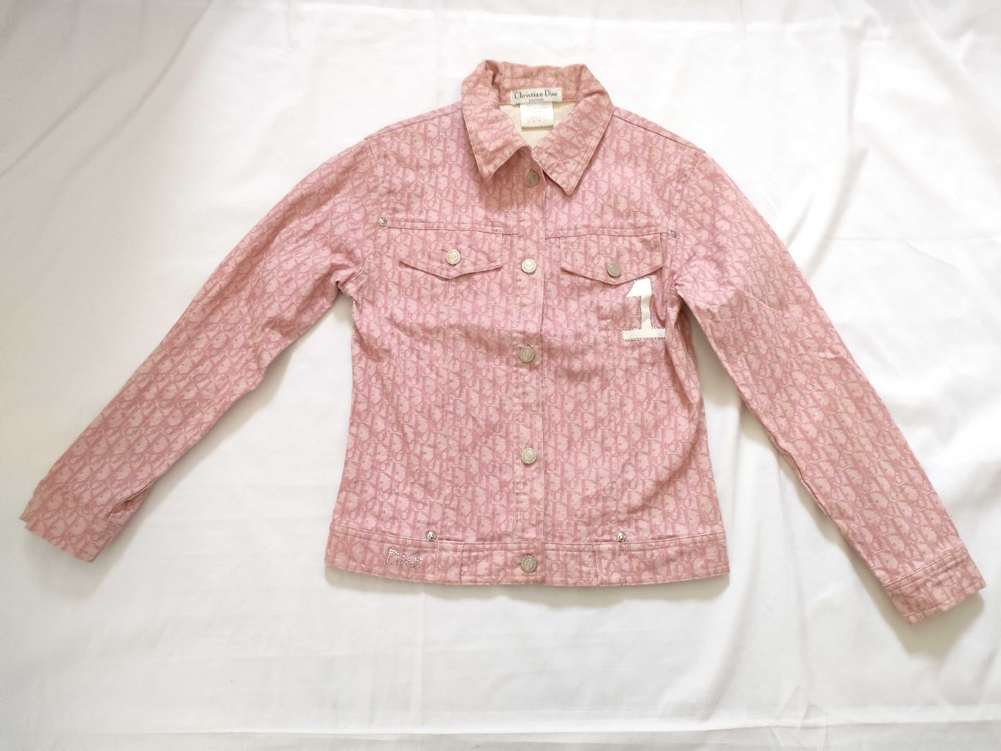 Dior Christian Dior Galliano-era Trotter Denim Jacket