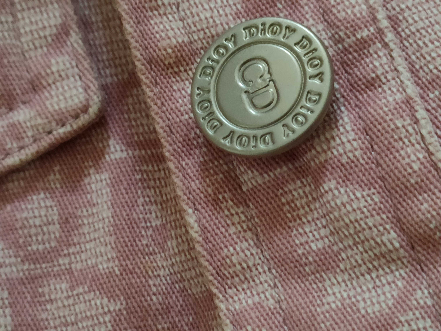 Dior Christian Dior Galliano-era Trotter Denim Jacket
