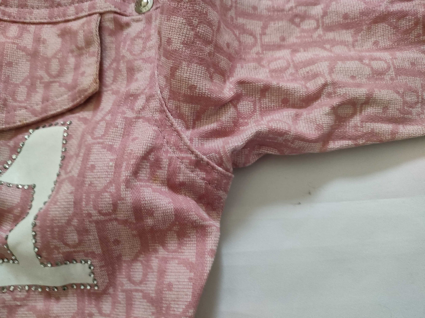Dior Christian Dior Galliano-era Trotter Denim Jacket