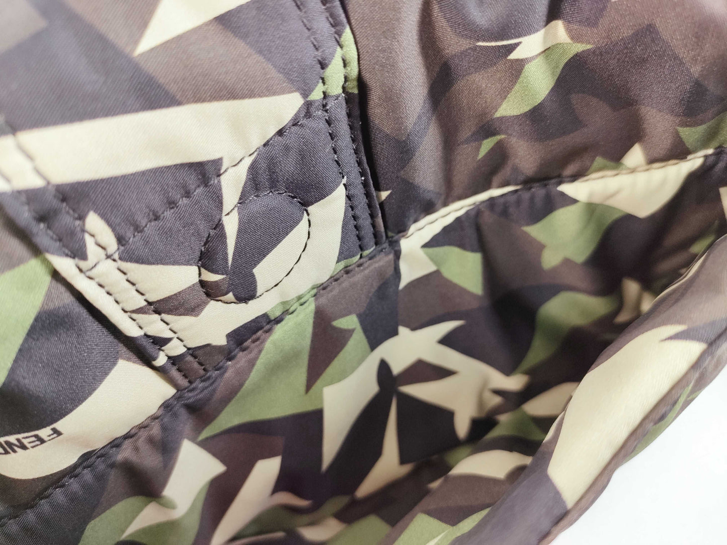 FENDI nylon bucket bag handbag