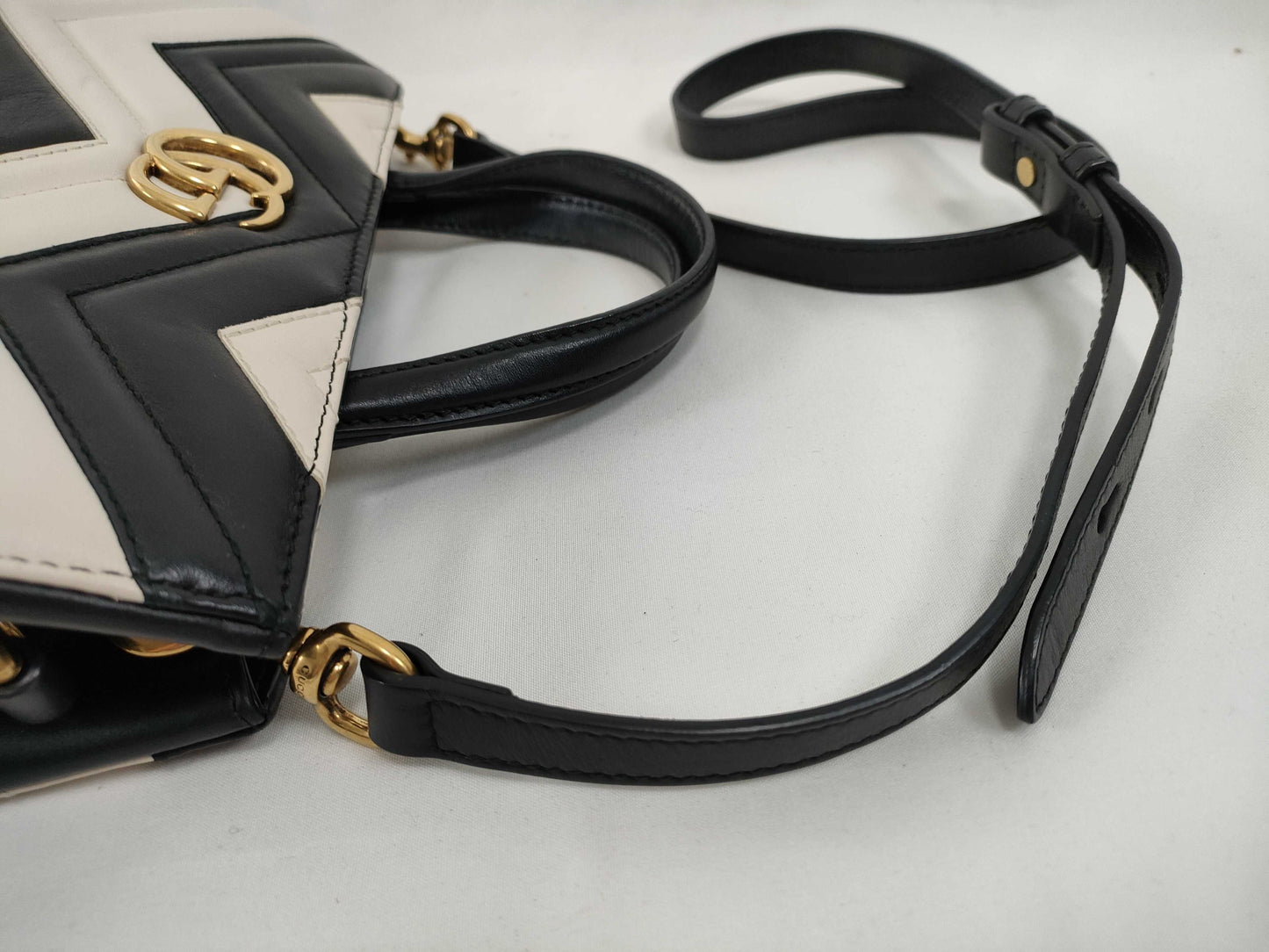 GUCCI 2-Way Bag GG Marmont Handbag