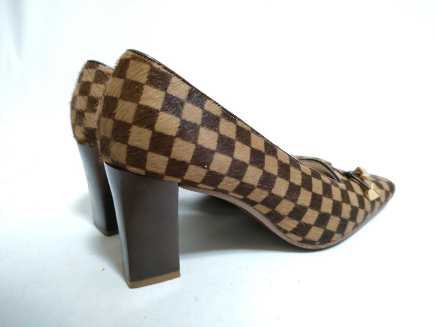 LOUIS VUITTON Damier Louis Vuitton Pumps