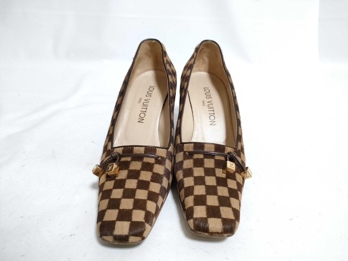 LOUIS VUITTON Damier Louis Vuitton Pumps