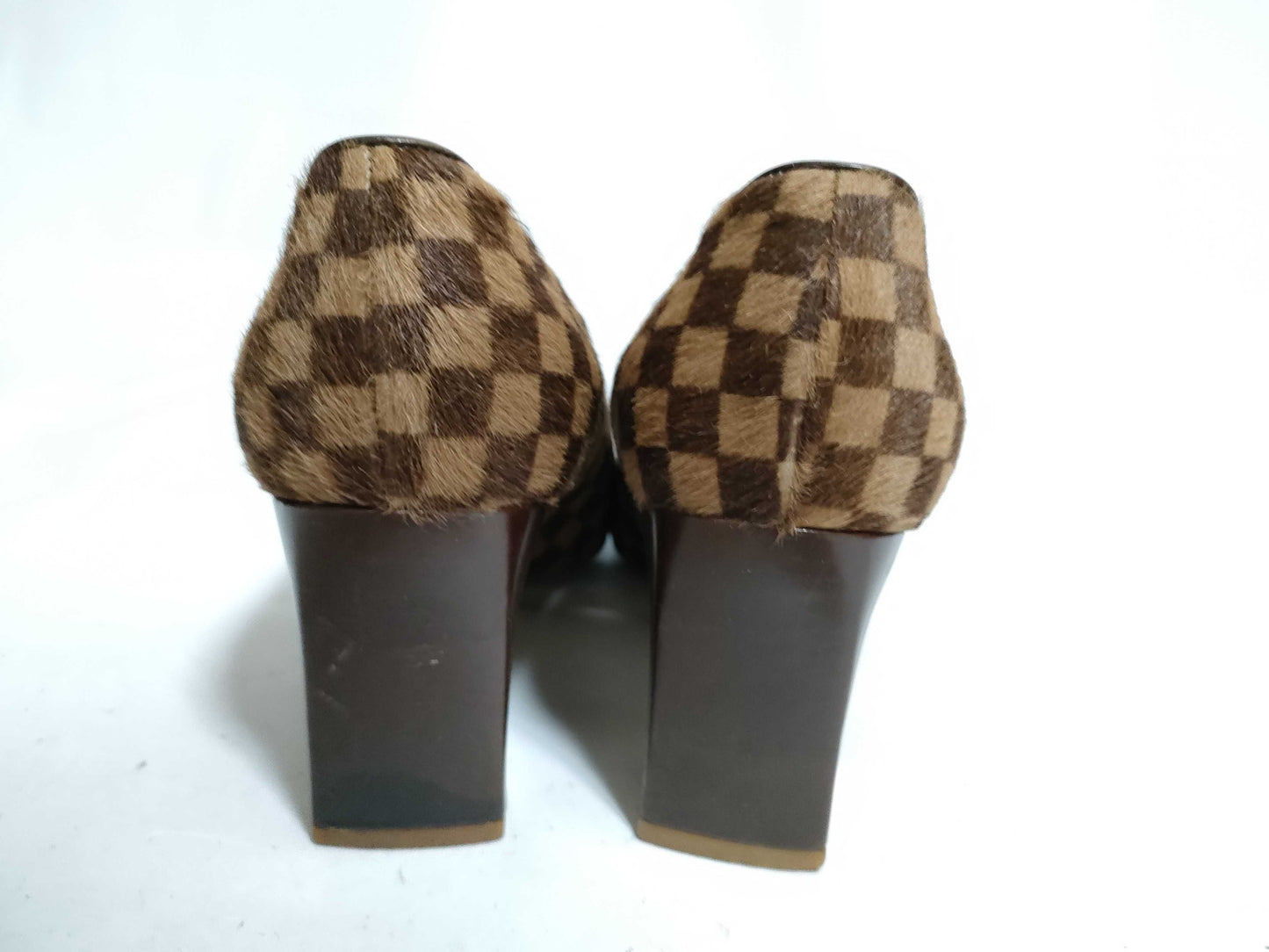 LOUIS VUITTON Damier Louis Vuitton Pumps