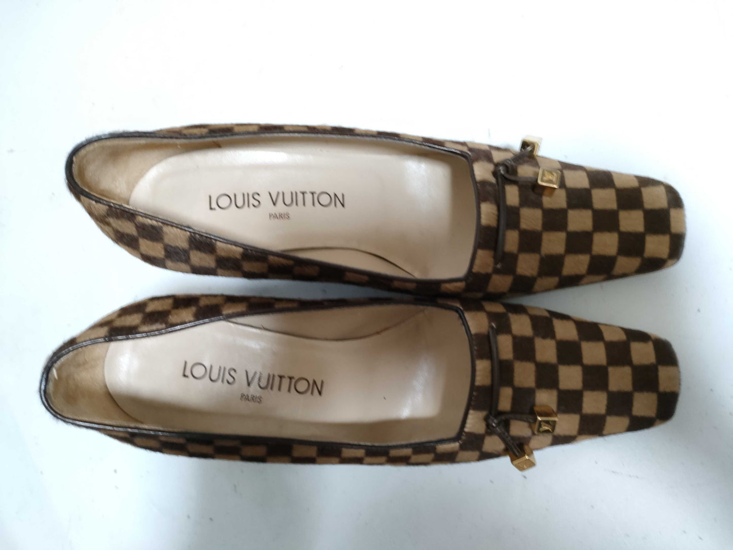 LOUIS VUITTON Damier Louis Vuitton Pumps