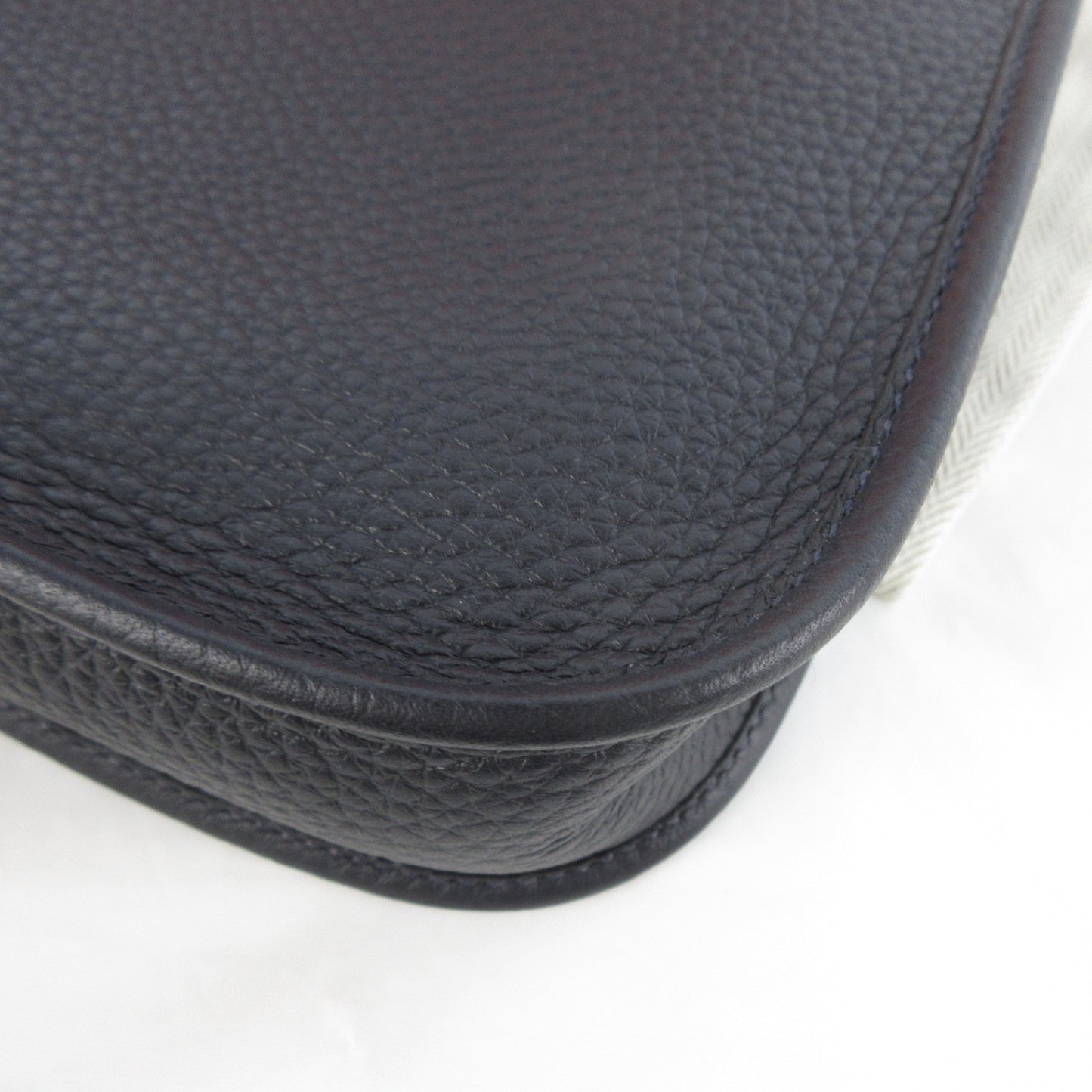 HERMES Unused, W-stamped Evelyn TPM 16 Caban Shoulder Bag with Silver Hardware and Rose Shocking Design.