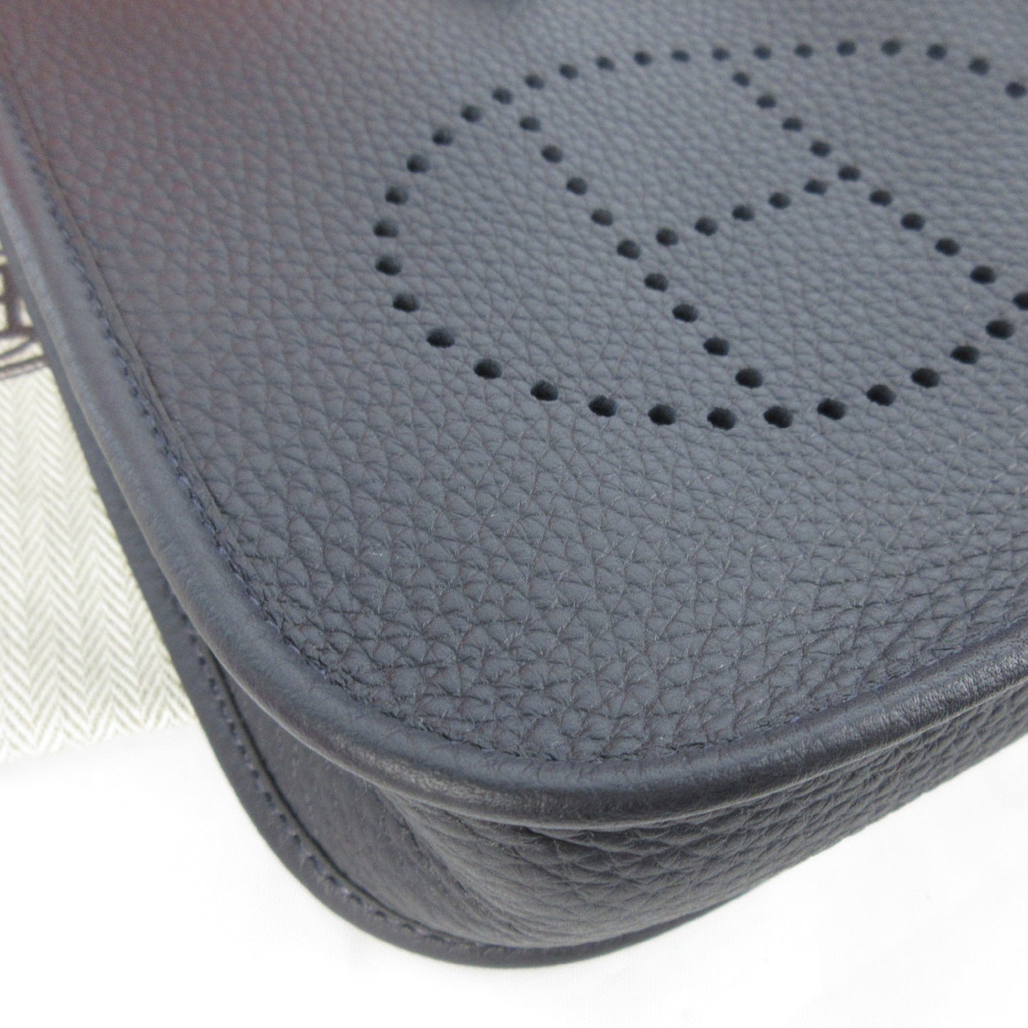 HERMES Unused, W-stamped Evelyn TPM 16 Caban Shoulder Bag with Silver Hardware and Rose Shocking Design.