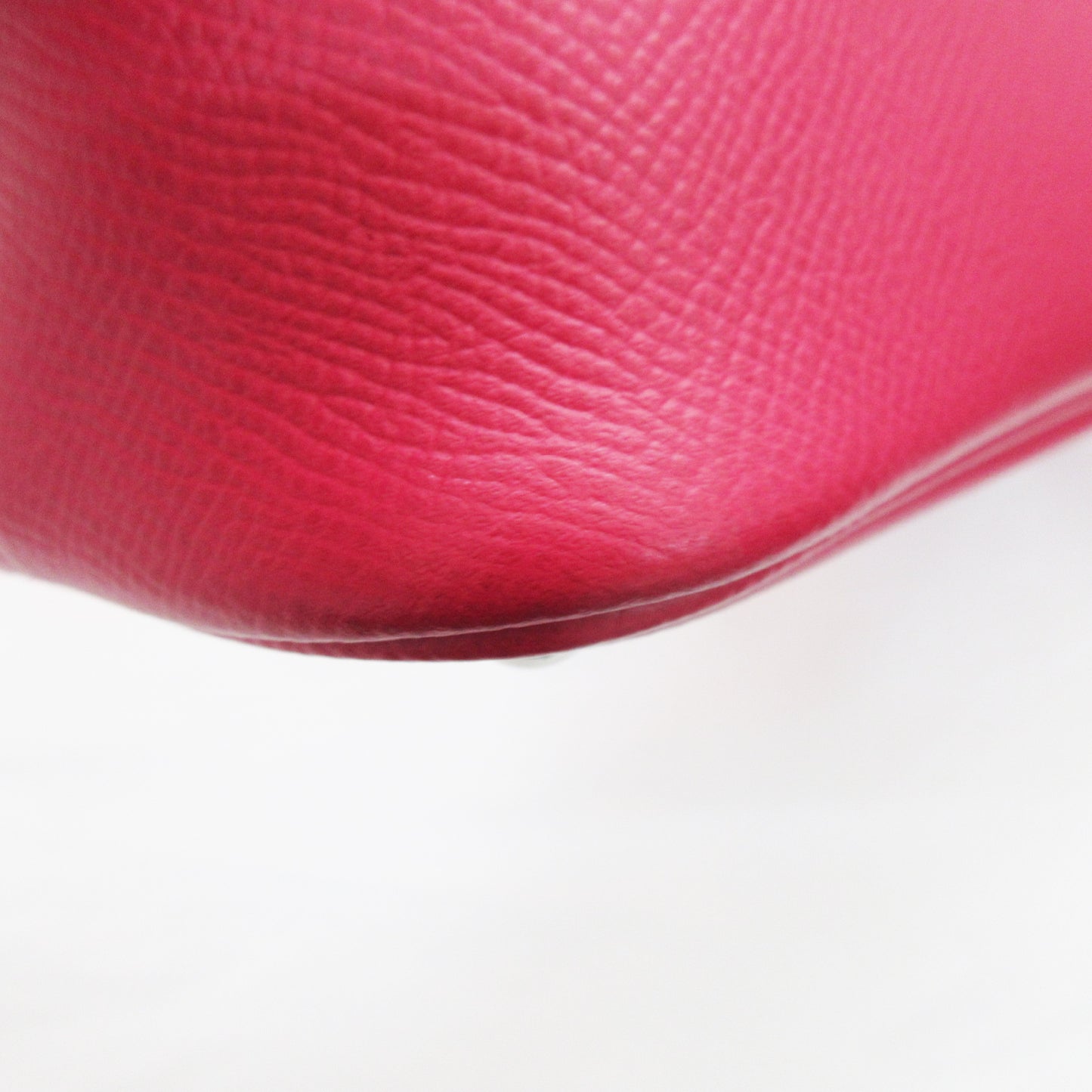 HERMES Z Stamp Bolide 27 Framboise Pink Epson Handbag Shoulder Bag