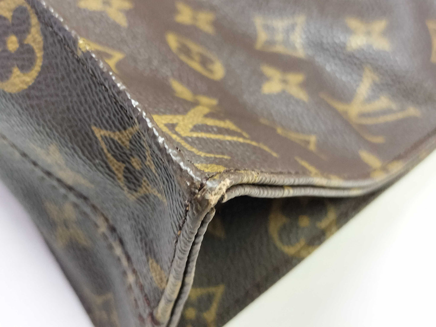 LOUIS VUITTON Monogram Sac Plat Tote Bag