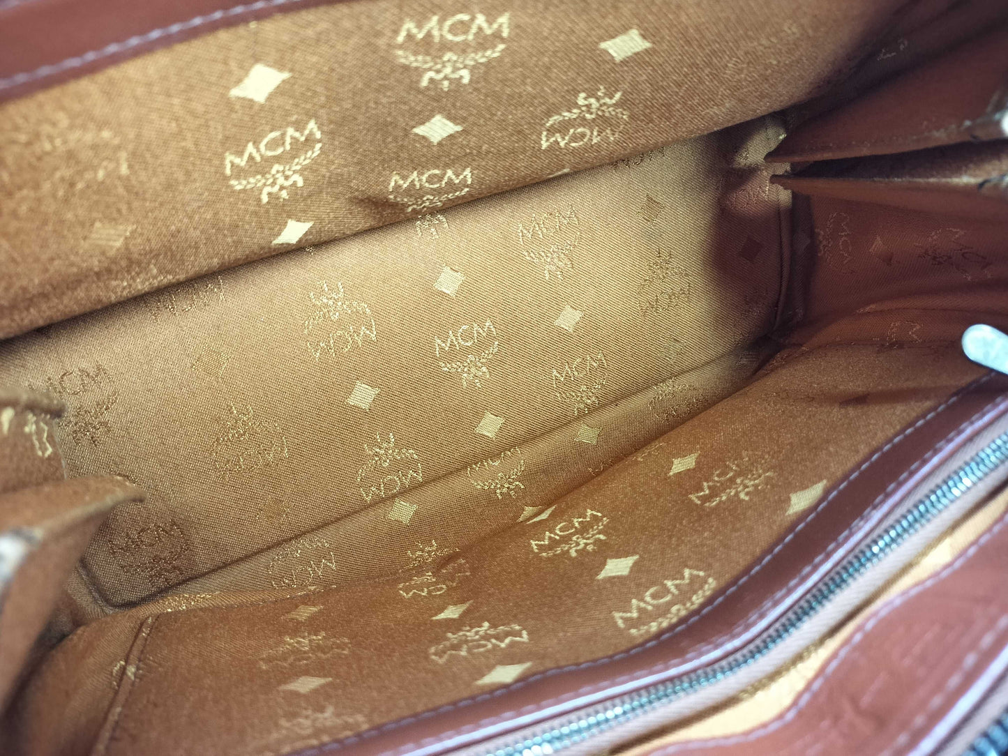 MCM Leather Handbag Handbag
