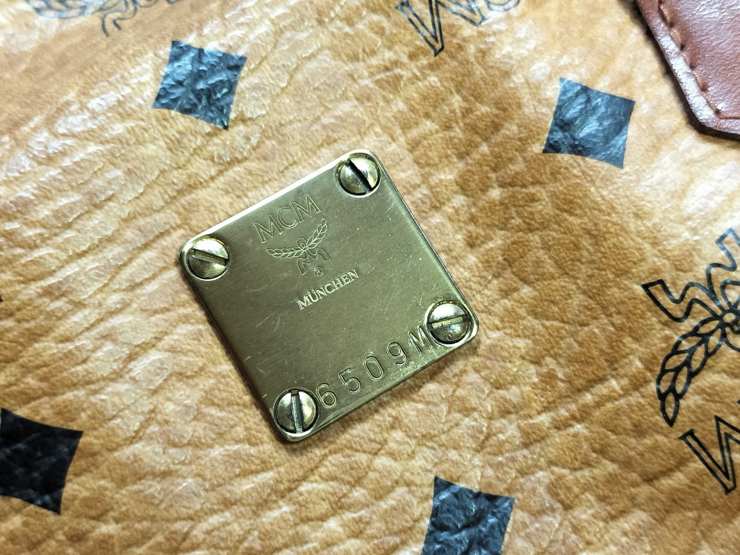 MCM Leather Handbag Handbag