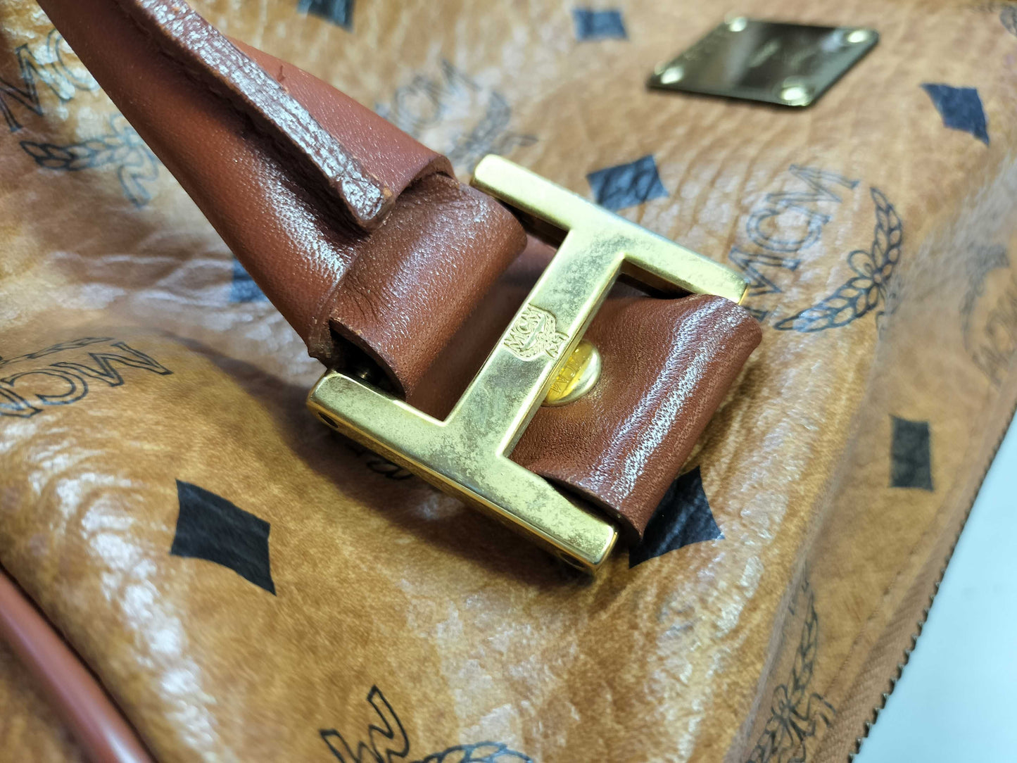 MCM Leather Handbag Handbag
