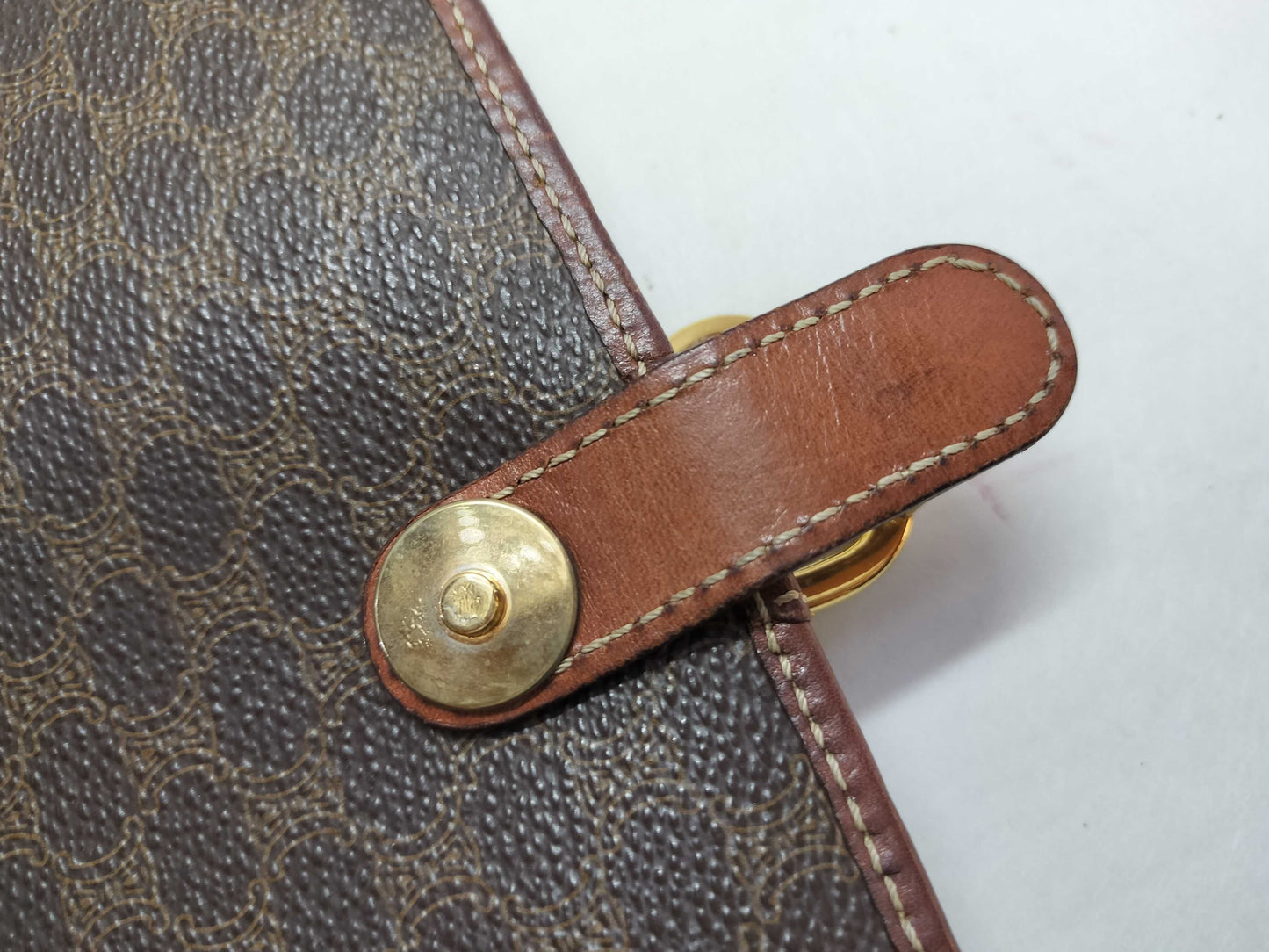 CELINE Macadam Shoulder Bag Shoulder Bag