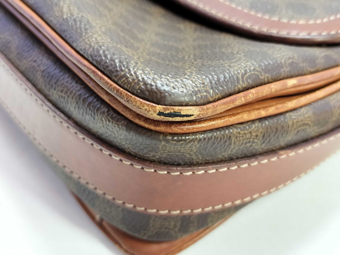 CELINE Macadam Shoulder Bag Shoulder Bag