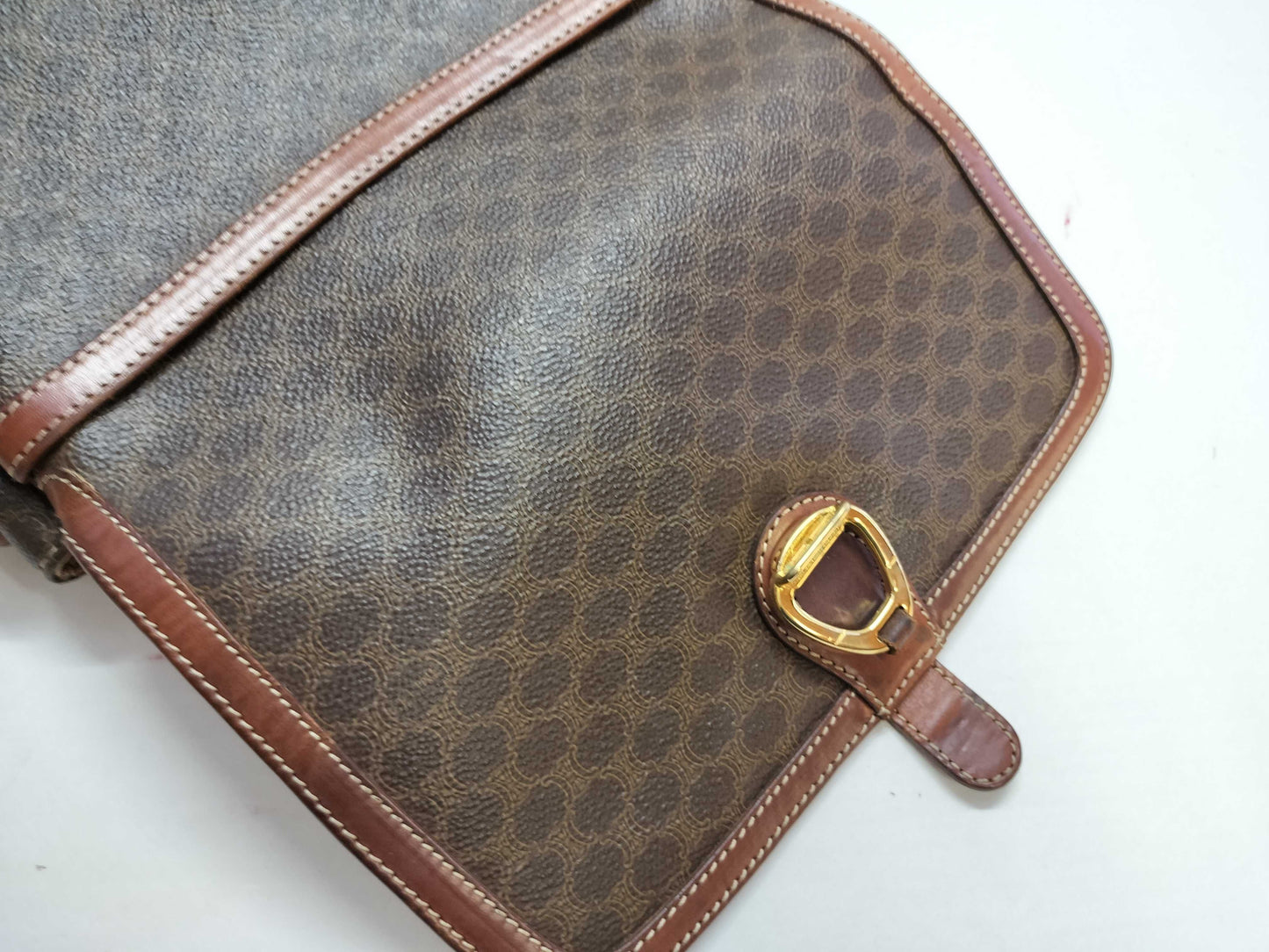 CELINE Macadam Shoulder Bag Shoulder Bag