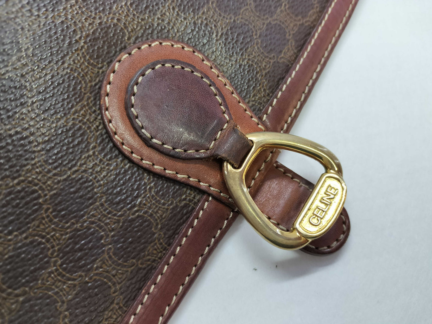 CELINE Macadam Shoulder Bag Shoulder Bag
