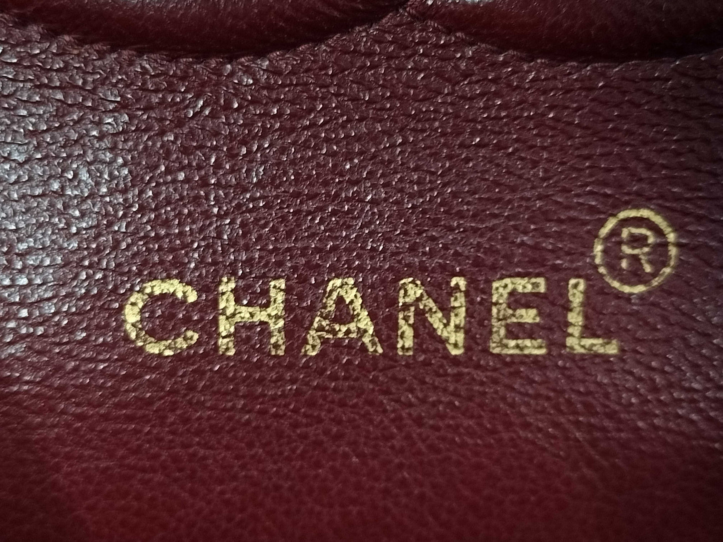 CHANEL Double Flap 25 Lamb Chain Shoulder Bag with Seal