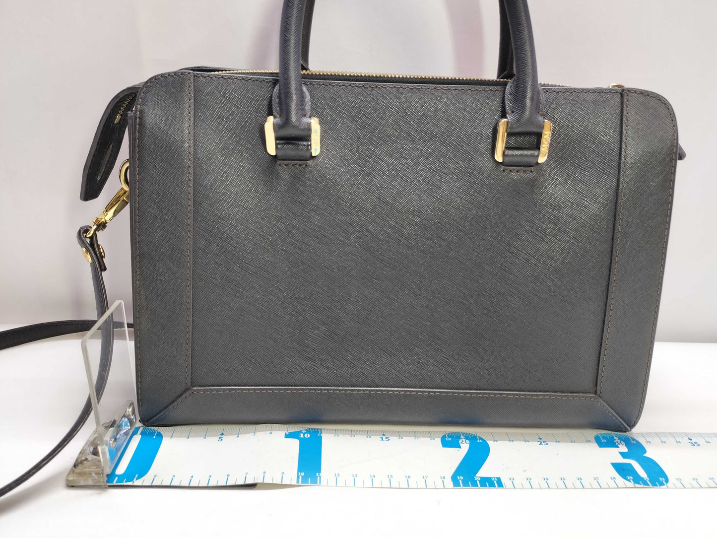 MCM Leather 2-Way Shoulder Bag with Strap