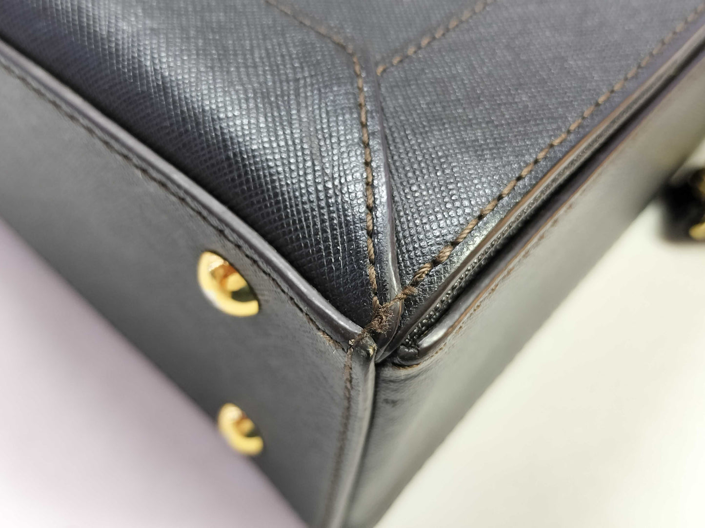 MCM Leather 2-Way Shoulder Bag with Strap