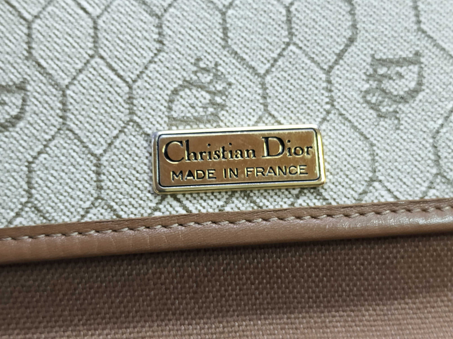 Dior Honeycomb PVC Shoulder Bag