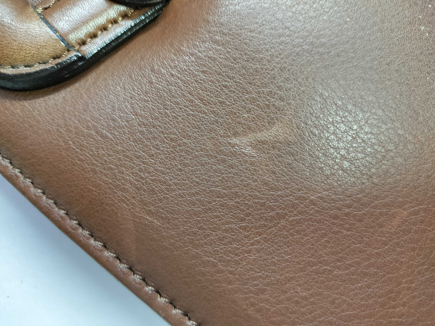 BALENCIAGA Leather Logo Business Bag