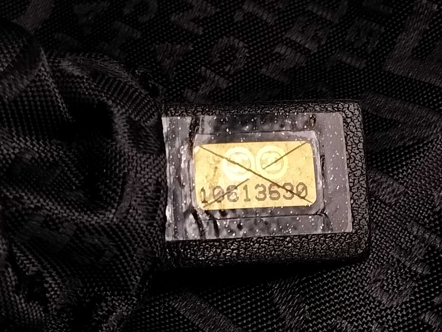 CHANEL Matelasse Lamb Chain Shoulder Bag with Card and Sticker