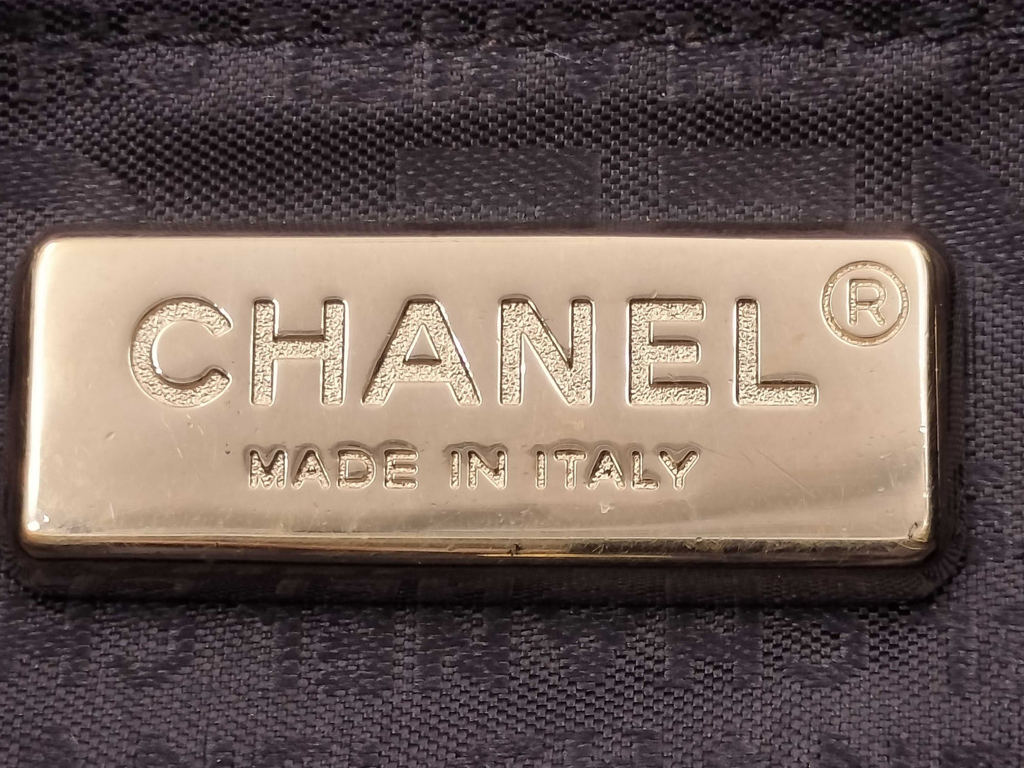 CHANEL Matelasse Lamb Chain Shoulder Bag with Card and Sticker