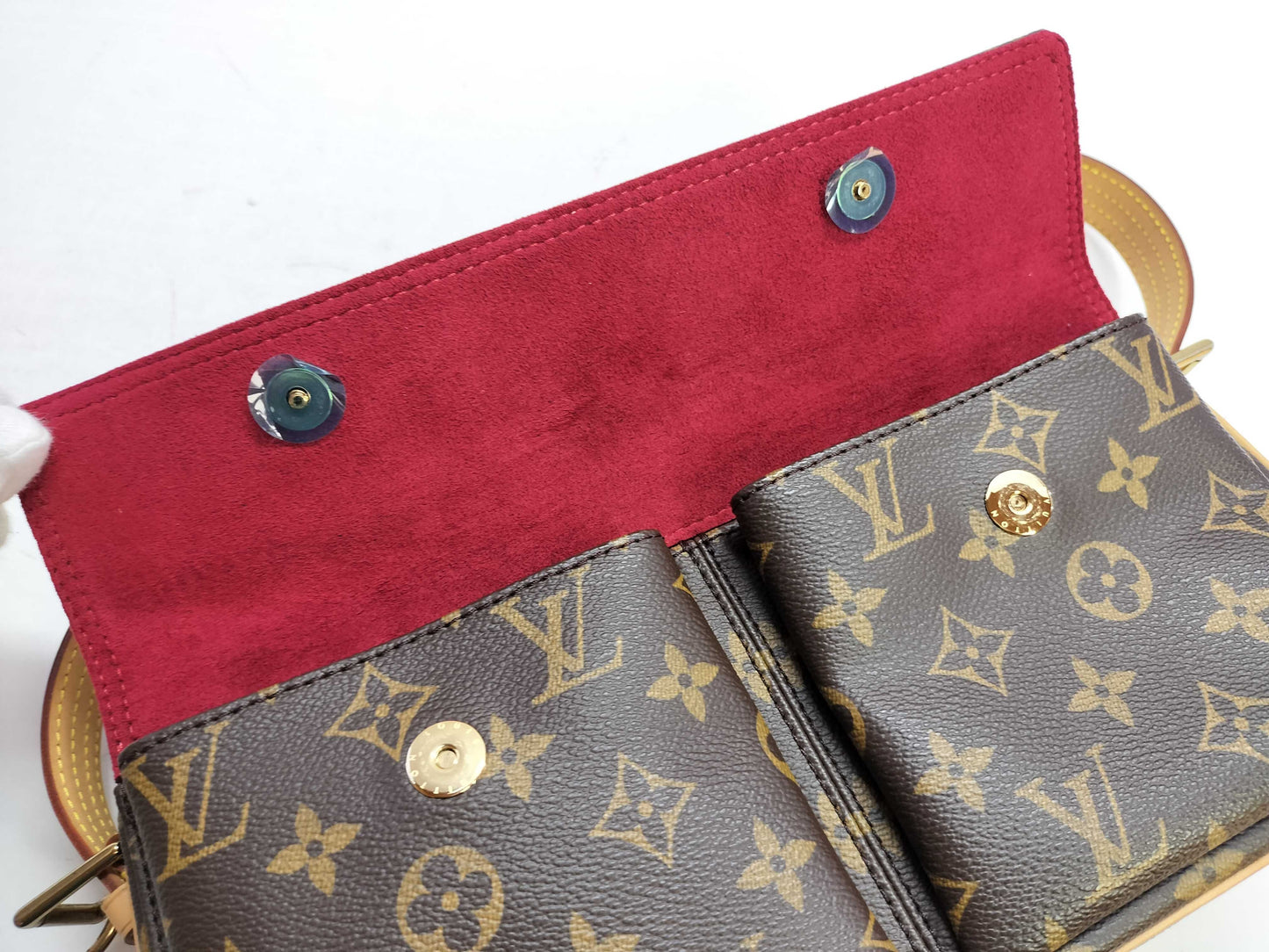 LOUIS VUITTON Monogram Viva Cite MM AR1013 Shoulder Bag