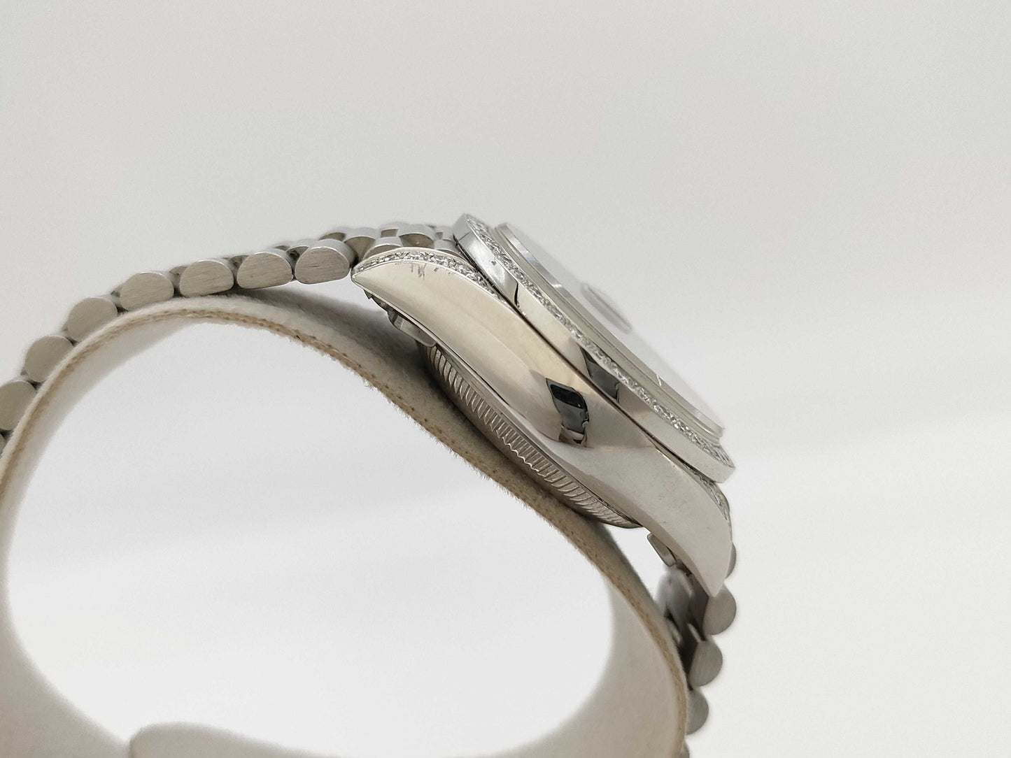 ROLEX 69156G W009073 Bluegrass K18 Women's Watch with Genuine Dial Guarantee