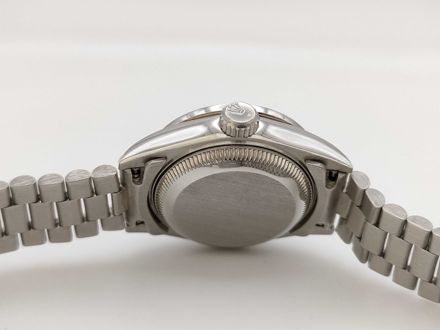 ROLEX 69156G W009073 Bluegrass K18 Women's Watch with Genuine Dial Guarantee